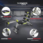 Ab Workout Equipment, Adjustable Ab Machine for Stomach Workout, Sit Up Exercise Equipment for Home Workouts, Abdominal Trainer,