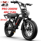 Cheap 2000W best electric bikes,20 26 inch 30-50MPH 30-60Miles 48V 15A 17.5A 20A,for Motorcycle Two Wheel Electric bicycle