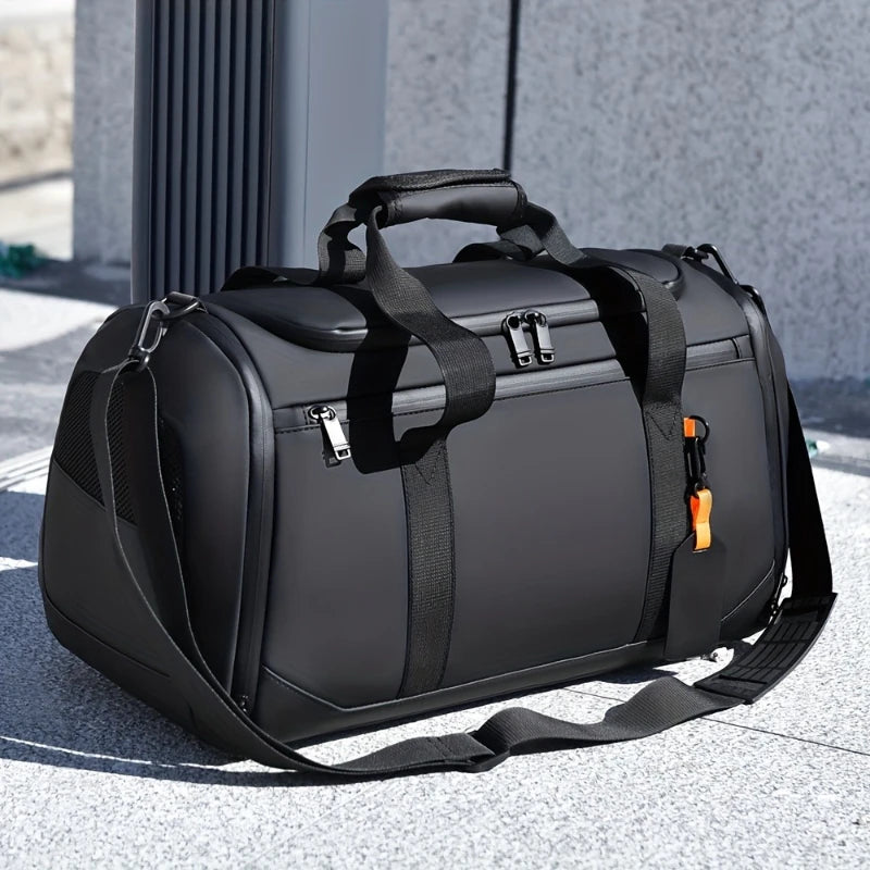 Large Capacity Travel Duffel Bag - Durable Oxford Cloth, Spacious & Stylish Overnight Sports Gym Bag with Multiple  good