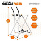 Gazelle Tony Little Total Body Fitness Workout Exercise Elliptical Glider Supports 250-300lbs with Low-Impact Design for Home G