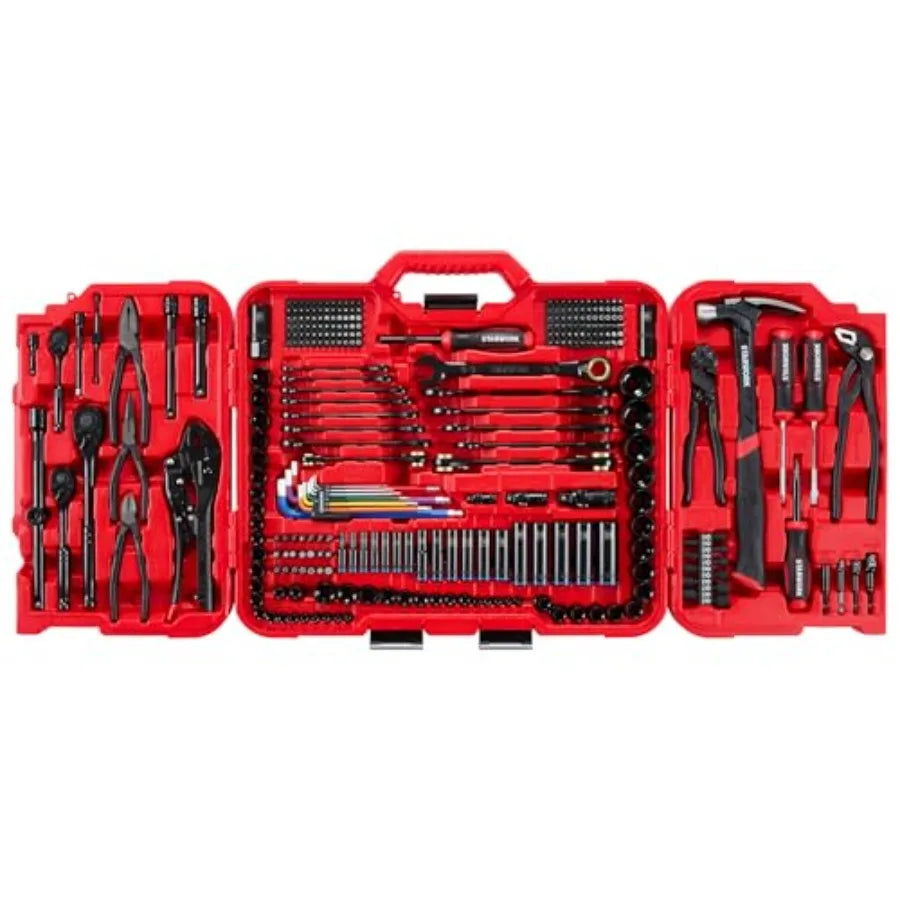 306-Piece Mechanics Tool Set and Socket Set Comprehensive Tool Kit Automotive Repair Tool Set Profession
