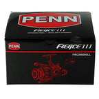 FRCIII6000LL Fierce III 6000 Spin Reel Live Liner RH LH Front for Saltwater Fishing and Deep Sea Angling with HighSpeed Retriev