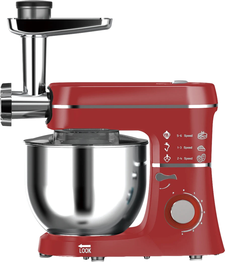 Hot Selling Large Capacity Cake Bread Food Mixer Kitchen Appliances Kitchen Robot Dough Stand Mixer
