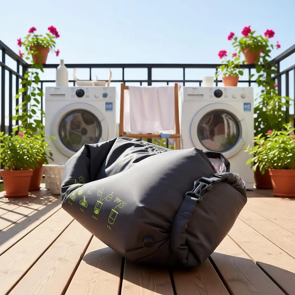 Portable Washing Machine - Lightweight Manual for Travel, Camping, Laundry, Baby Clothes - 5.3 oz.