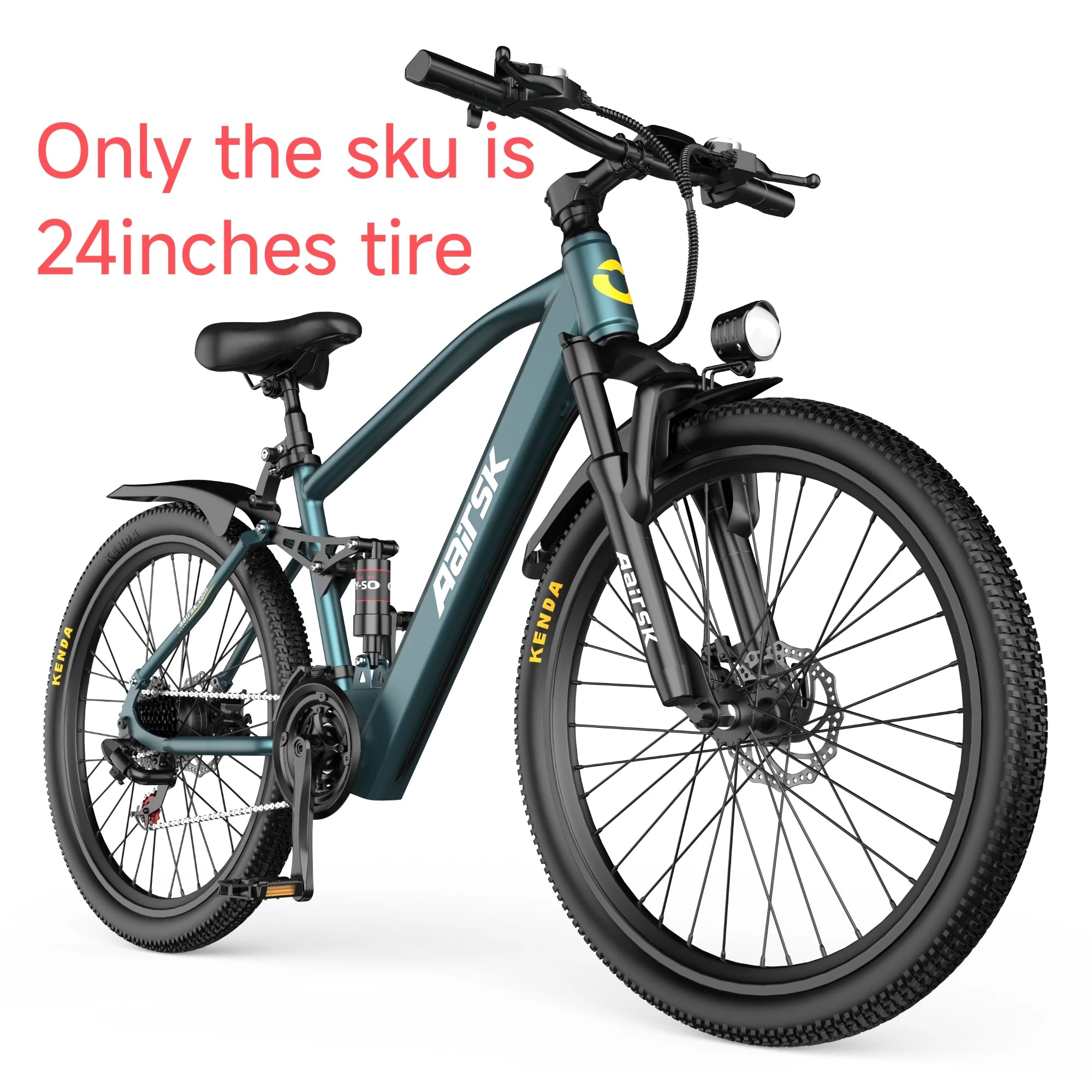 Electric Bike for Adults with Peak 750W Brushless Motor,40Miles 25MPH Commuting Electric Mountain Bike,26"/24'' Tires