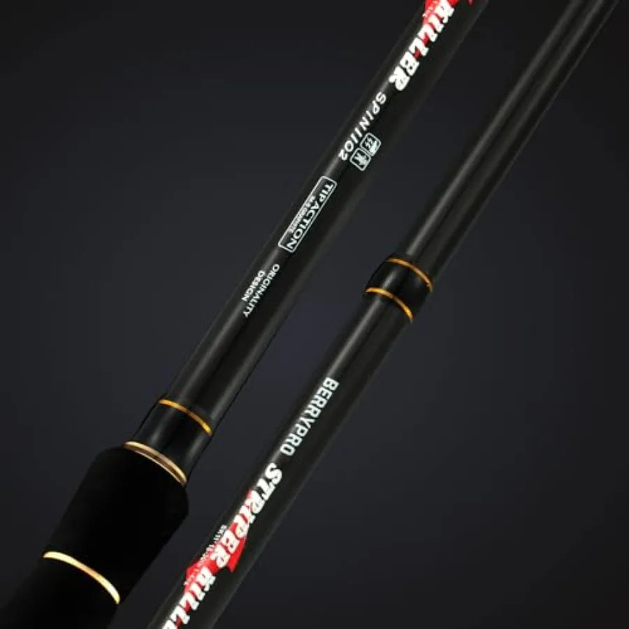 Light Surf Spinning Rod for Striper Fishing: Ideal for Stripers and Surf Casting Available in Multiple Lengths 9' 9'6'
