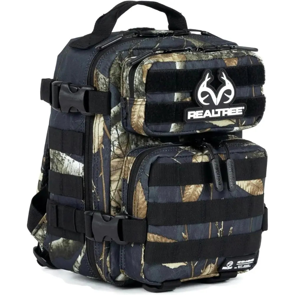 WOLFpak 9L Tactical Sling Bag |Concealed Carry CCW Backpack | Military Crossbody EDC Daypack Molle Chest Shoulder Pack for Hikin