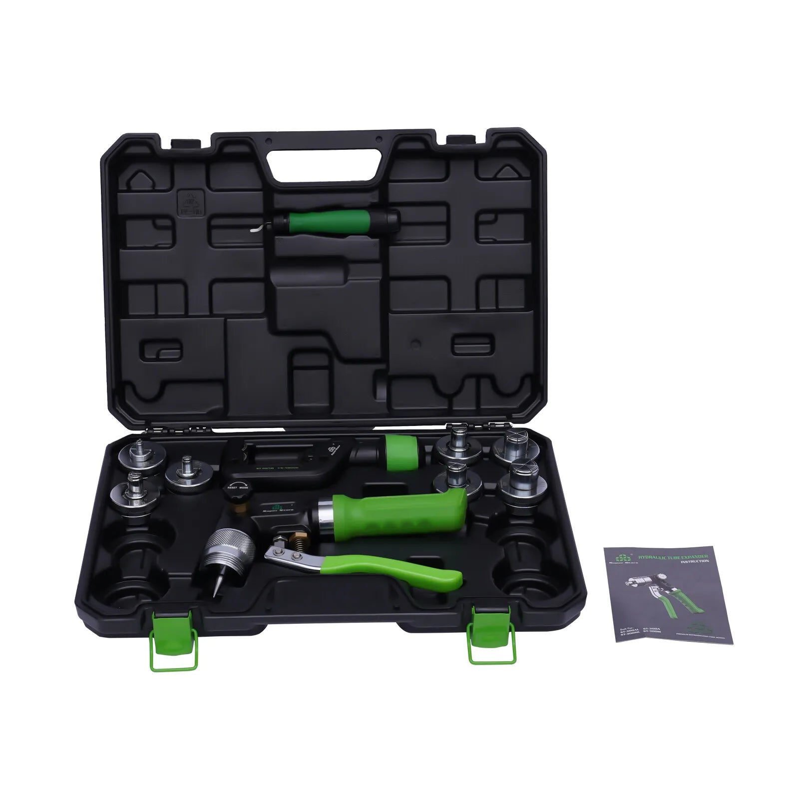 Hydraulic HVAC Swaging Tool Kit for Copper Tube Expanding, with Deburring Tool & Cutter, Durable & Easy to Use