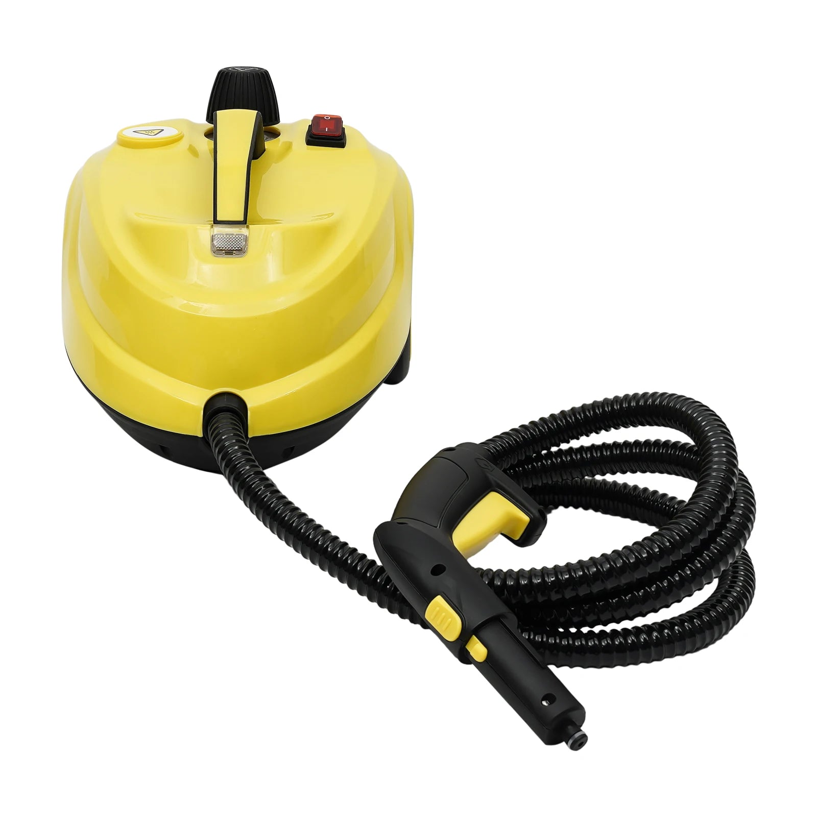 2000 W Steam Cleaner, 110 V High Pressure Steamer Handheld Steam Cleaner for Kitchens Bathrooms Car Interiors Cleaning (Yellow)