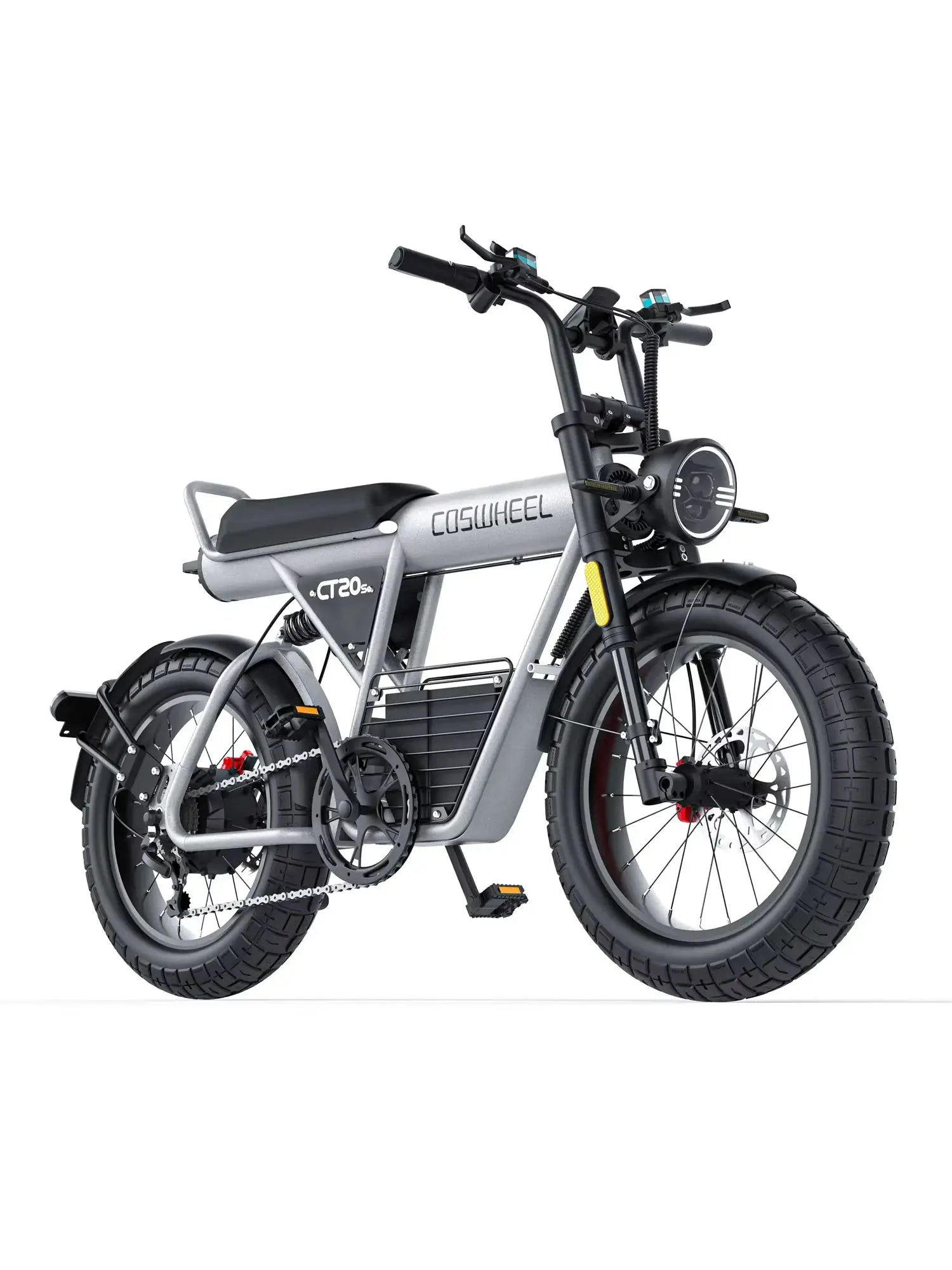 Coswheel GT20S adult E-bike 1500W 48V27.5Ah battery commute Electric Bike,20-inch Fat Tire E-Mountain bike