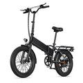 【1 Year Warranty】DYU A20 Adult Electric Bicycle Peak 1200W Motor 48V10.4AH Battery Electric Bike 28MPH Fat E-bike，UL2849