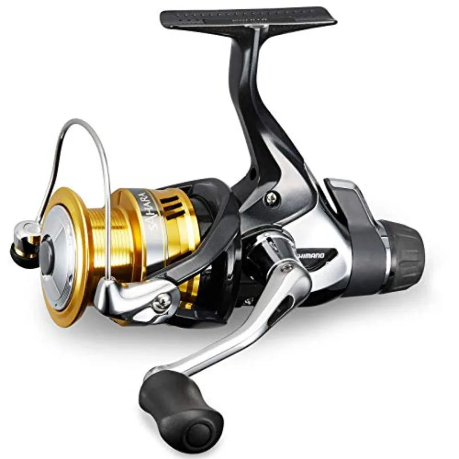 Sahara Rear Drag Spinning Fishing Reel Model 2018 for Saltwater and Freshwater Fishing with Smooth Operation and Durable Constr