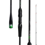 Zero Ultralight Fishing Rod Solid Tip 40 Ton Carbon Fiber Spinning Casting Rod 2 or 5Piece Extra Fast Fast Action OneP