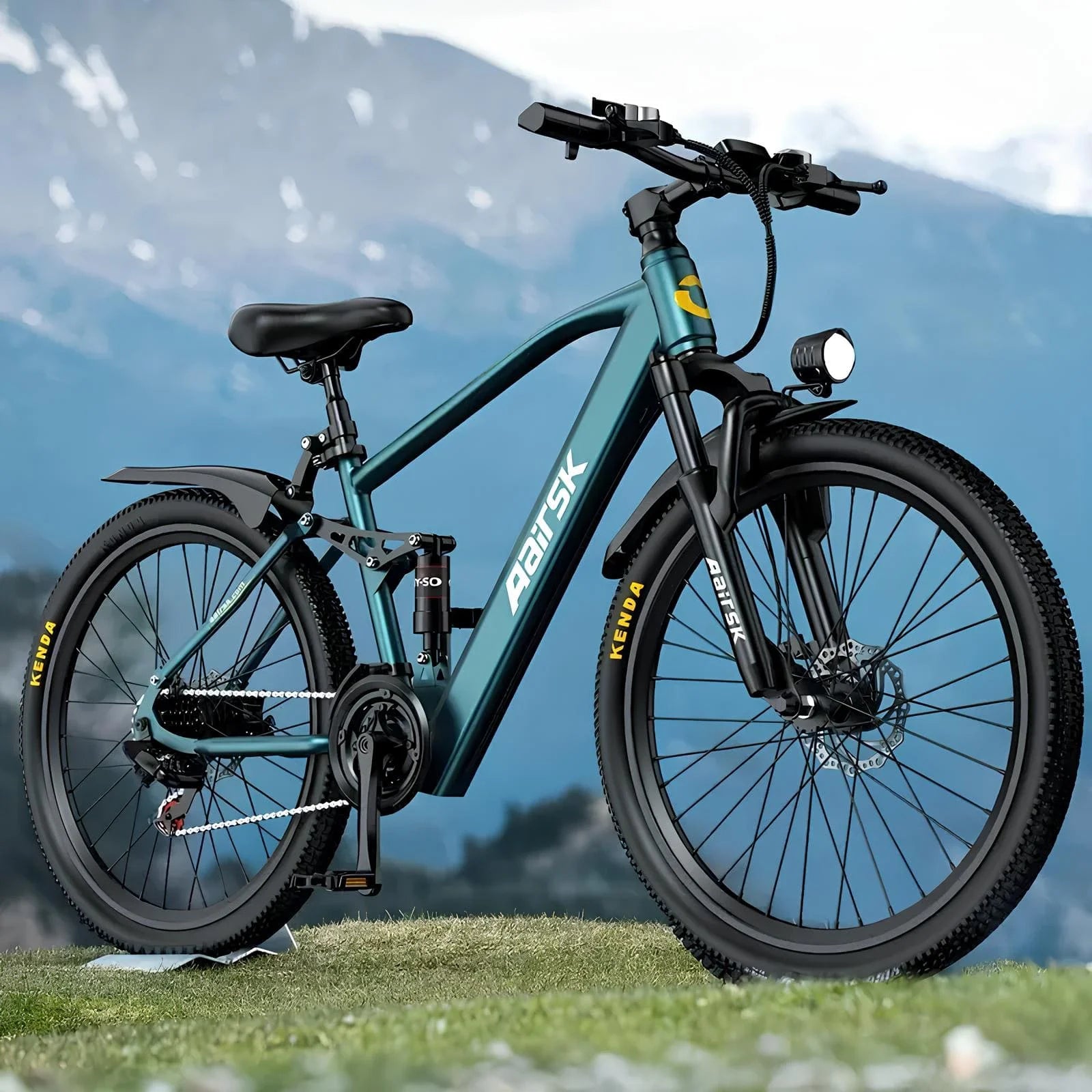 Electric Bike for Adults with Peak 750W Brushless Motor,40Miles 25MPH Commuting Electric Mountain Bike,26"/24'' Tires