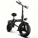 1000w 2000w Adult Electric Bike,30miles 48v Aluminum Alloy 14 Inch Ebike,for Both Men Women In Cities Cycling Electric Bicycle