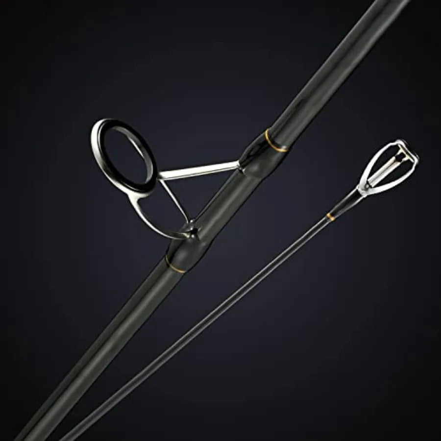 Light Surf Spinning Rod for Striper Fishing: Ideal for Stripers and Surf Casting Available in Multiple Lengths 9' 9'6'