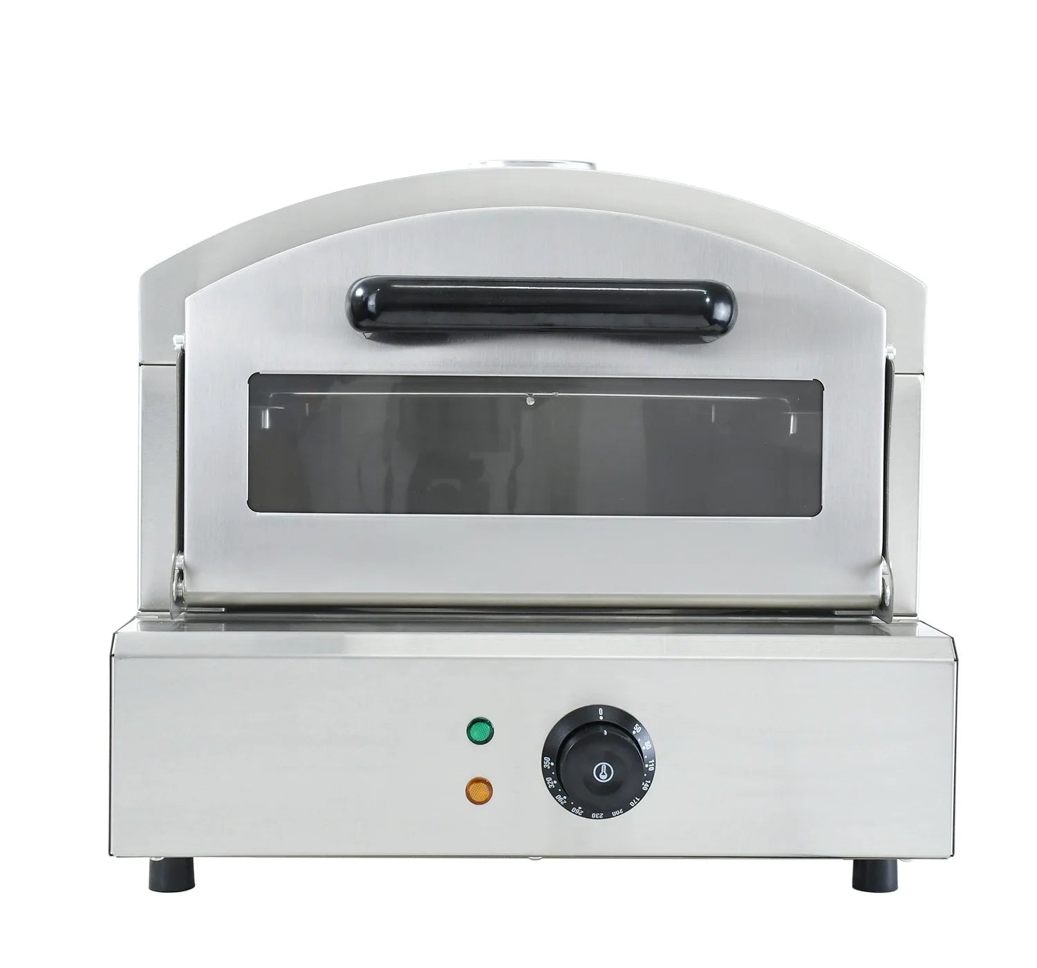 Electric Pizza Oven for Baking Bread and Cake Automatic Outdoor Commercial Bun Toaster Ovens with Rotating Stone Roaster Oven