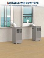 80000 BTU Portable Air Conditioner 3 Speeds & Sleep Mode, 3-in-1 Cooling AC Portable Air Conditioner for Room, Standing Air Cond