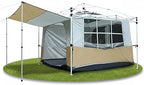 Camping Inner Tent for Pop Up Canopy, Cube Tent Converts 10x10 Straight Leg Canopy into Camping Tents, Fully Vented Roof