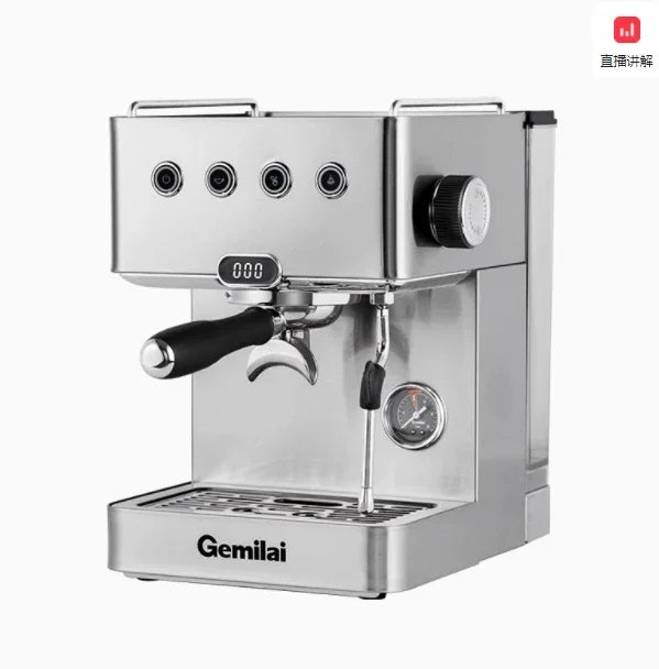 220V Gemini CRM3005G Home Coffee Machine Semi Automatic Office Small Italian Concentrated Steam AD