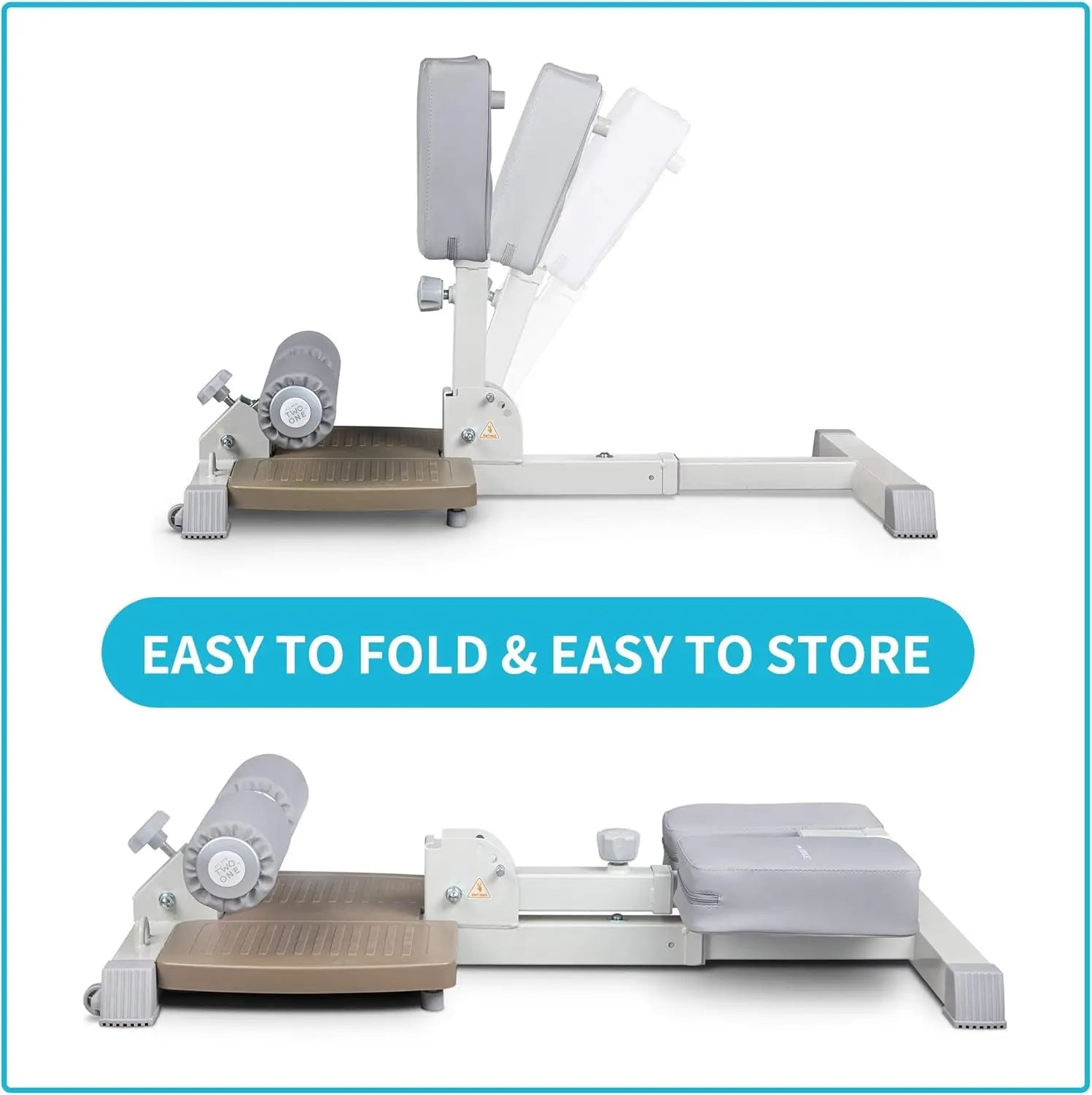 Deluxe Multi-Function Deep Sissy Squat Bench Home Gym Workout Station Leg Exercise Machine