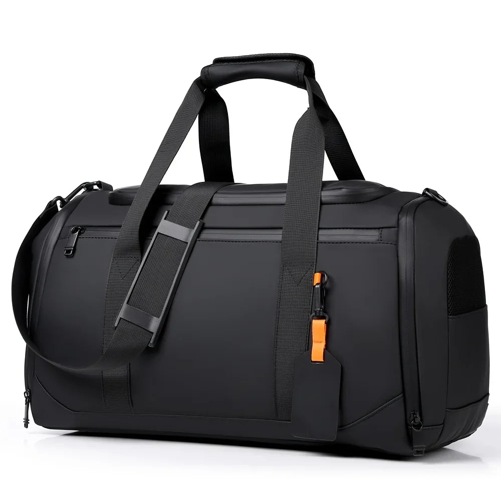 Large Capacity Travel Duffel Bag - Durable Oxford Cloth, Spacious & Stylish Overnight Sports Gym Bag with Multiple  good
