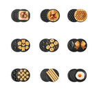European 9 In 1 Control Temperature Portable Sandwich Makers Toaster Bread Oven Electric Grill Sandwichera Machine Waffle Makers