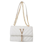 22*15*7cm Versatile Small V shaped Luxury Small HandBag Designer Women's Tote Bags Fashion Popular Chain Shoulder Crossbody Bag