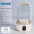 Portable Washing Machine for Deep Cleaning Small Laundry Items