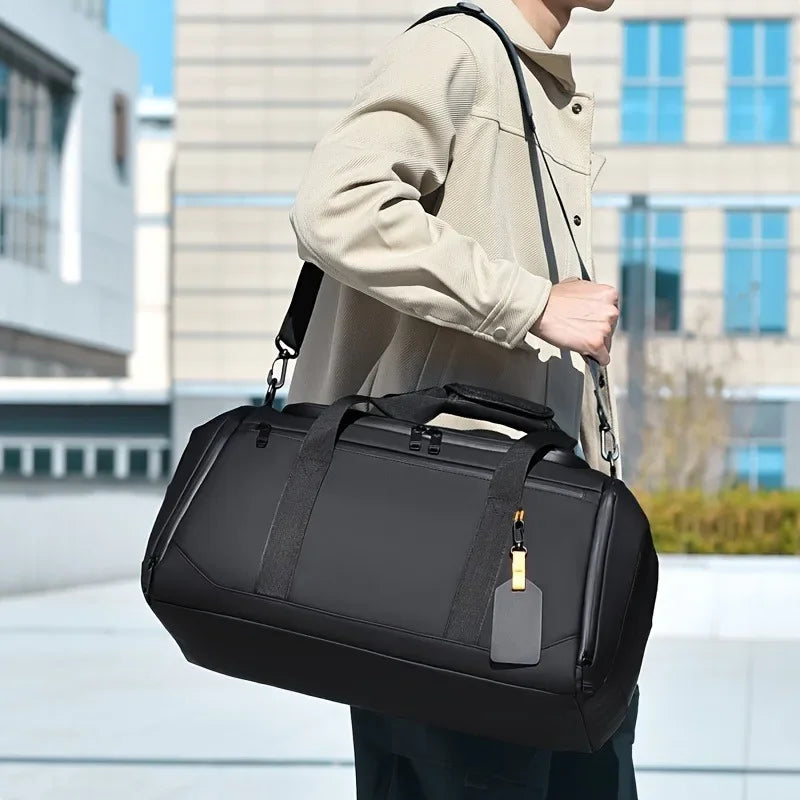 Large Capacity Travel Duffel Bag - Durable Oxford Cloth, Spacious & Stylish Overnight Sports Gym Bag with Multiple  good