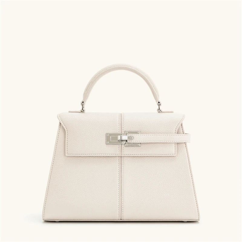 PEI Women's Handbag Elise Designer Fashion 2025 New Burgundy Handbag Large Square Crossbody Bag High-end Women's Bag