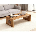 Folding Coffee Table, Low Coffee Table for Sitting on The Floor, Japanese Floor Table No Assembly Small Coffee Tables for Living