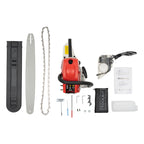22 Inch Gas Power, 52CC 2-Stroke Gasoline Chainsaw, Portable Handed Petrol Woodcutting Gas Chain Saw for Cutting Tree Wood