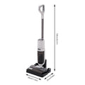 250w Intelligent Wet Dry Dual-Use Vacuum Cleaner, Cordless Hardwood Floor Cleaning Machine, One-Step Cleaning Vacuum Cleaner