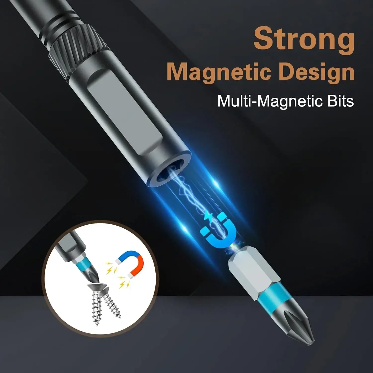 24-in-1 Multifunctional Screwdriver and Ratchet Wrench Set Magnetic Tip Hand Tools Set Home DIY Various Tasks Maintenance Kit
