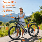 1000w Electric Bicycle On Sale,48v 26 Inch Electric Bike,adjustable Front Brake Seat,for Mountainous Snowy Areas Cycling Ebike