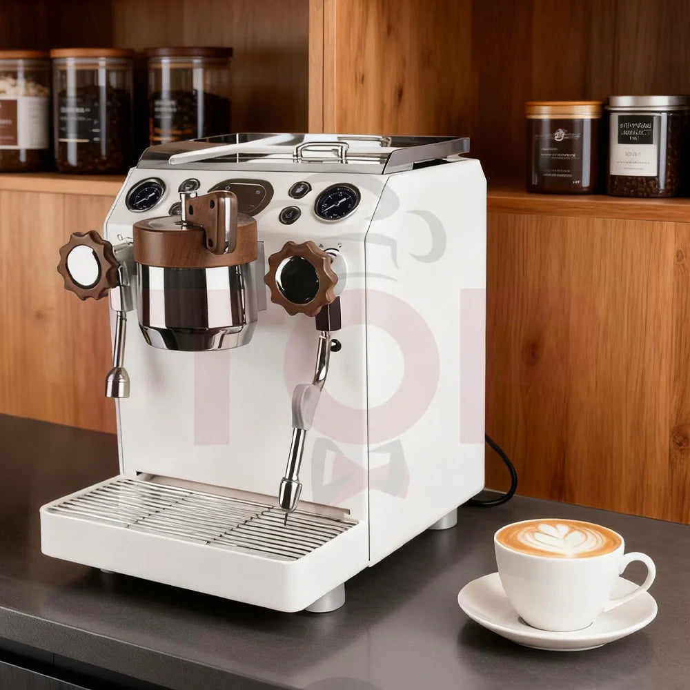 ITOP 2800W Coffee Machine Stepless Pressure Profiling Auto Milk Frothing 58mm Commercial Group CMDR2650