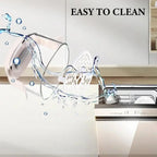 Transparent Visual Air Fryer 8 in 1 Oil-free Electric Fryer Low Fat Electric Oven Quickly Cook Oil-free Healthy Meals