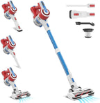 Poweart V80 30KPa Stick Cordless Vacuum Cleaner Up to 45min Runtime 8-in-1 Stick Vac for Hardwood Floor Pet Hair Home Appliance
