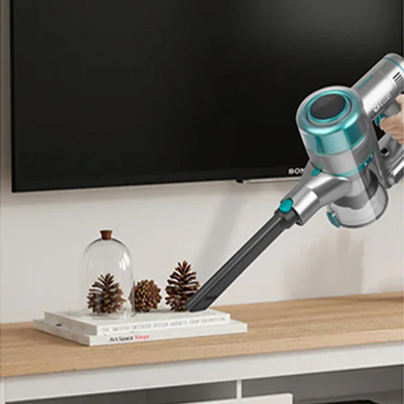 Ultra-Strong Cordless Vacuum Cleaner 60Min Long Runtime Removable Battery Smart LED Display Wireless Home Appliance Handheld