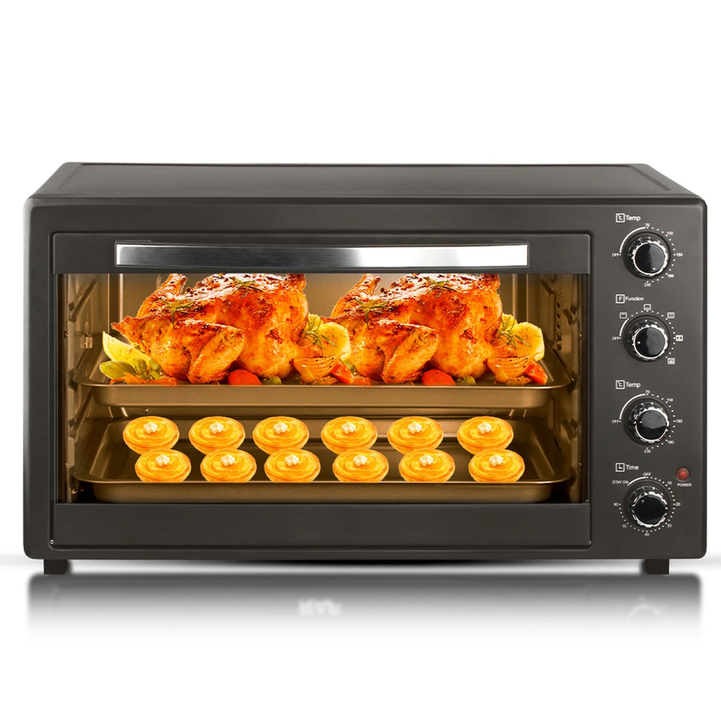 1500W High Power Household Multifunctional Vertical Window Design Toaster Microwave Oven With Grill New 48L Multi-Function