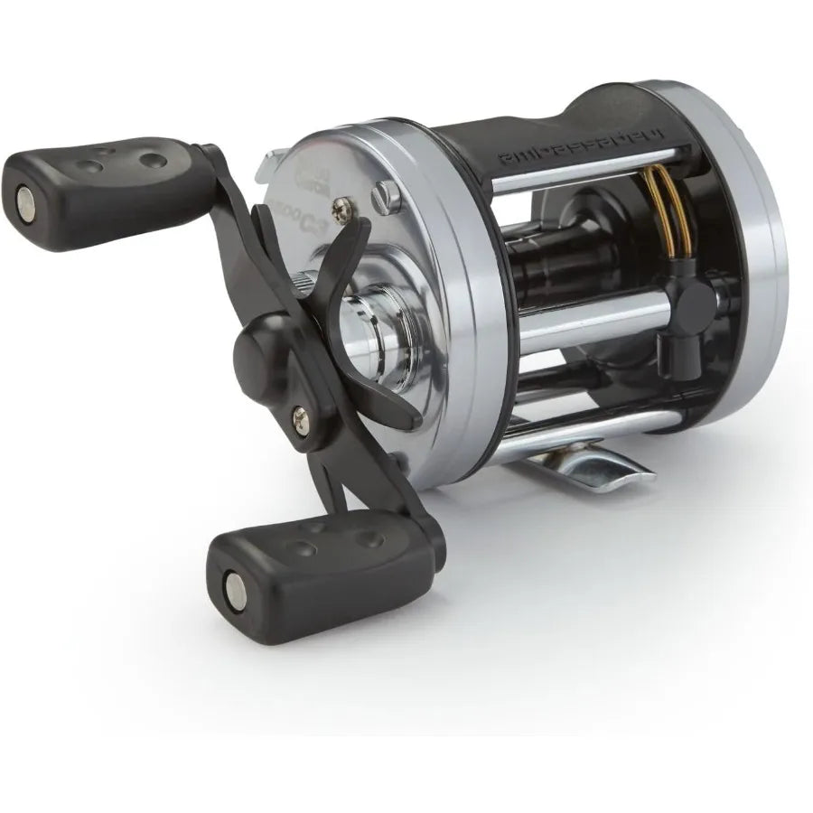 Ambassadeur C3 Baitcast Round Fishing Reel for HeavyDuty Angling in Saltwater and Freshwater Environments HighPerformance Gear