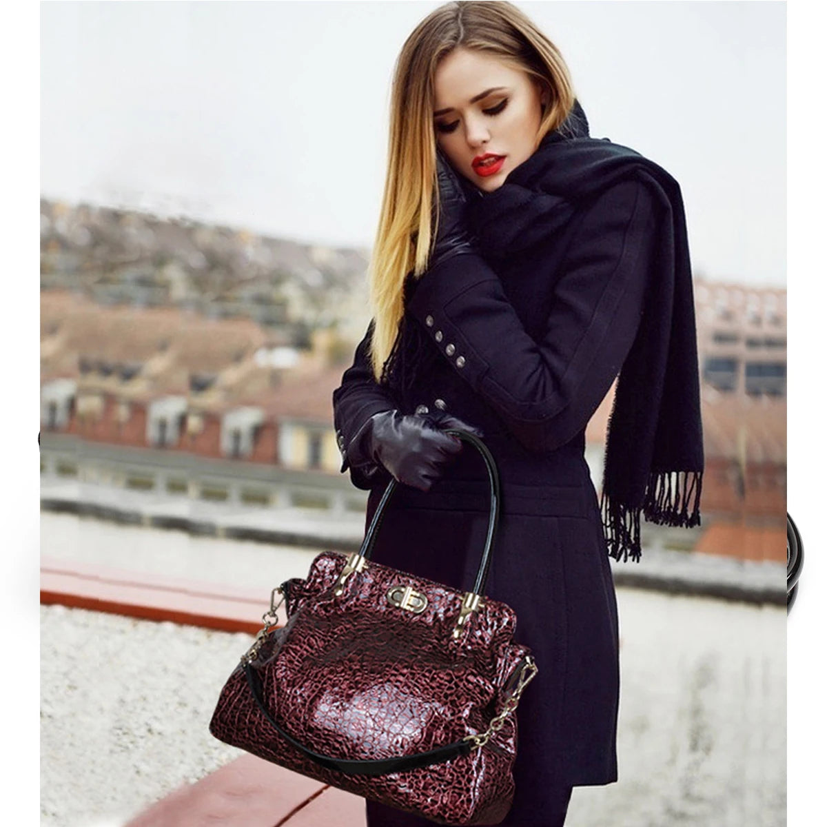 designer bag luxury woman genuine leather bag woman Leopard print ladies handbags Large Capacity soft leather shoulder bag