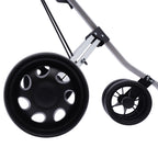 3-Wheel Golf Push Cart Lightweight Push Pull Golf Cart Trolley Sturdy Foldable Lightweight