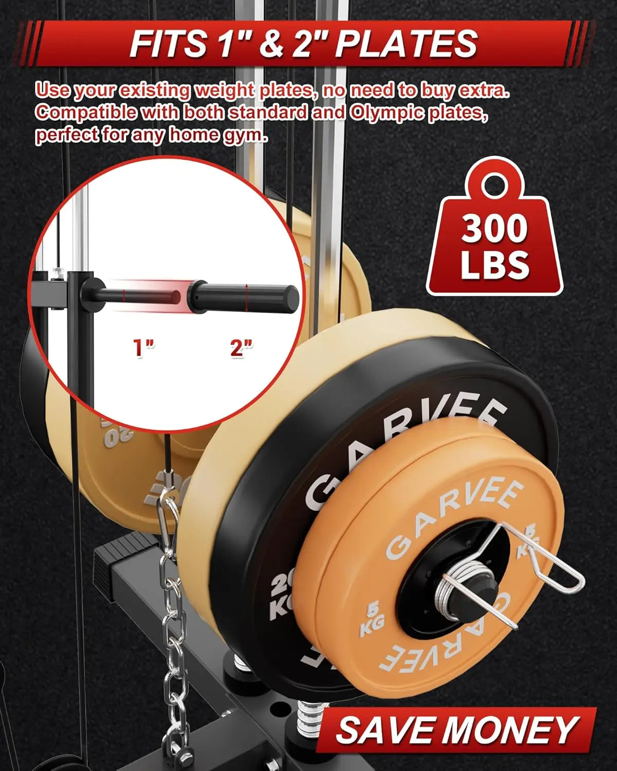 Home Gym Machine,Workout Equipment for Strength Training,Full Body,with Chest Press,LAT Pulldown,Leg Extension & Cable System