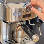 Coffee machine household small 20Bar concentrated retro, semi-automatic steam milk foam integrated