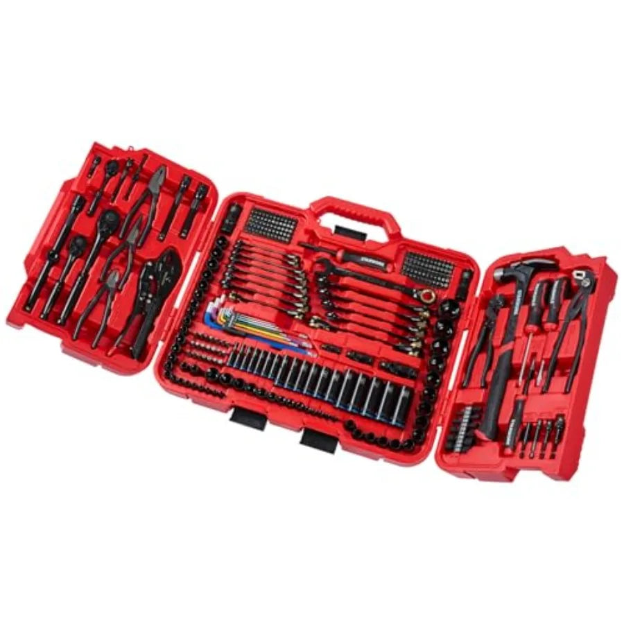 306-Piece Mechanics Tool Set and Socket Set Comprehensive Tool Kit Automotive Repair Tool Set Profession