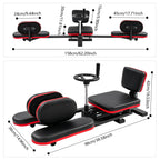 Leg Stretcher,Leg Stretch Machine, Heavy Duty Steel Frame Equipment Splits Machine, for Home Gym Split Machine Training Fitness