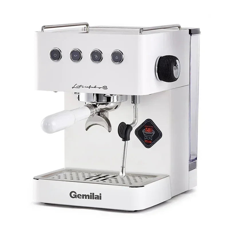 220V Gemini CRM3005G Home Coffee Machine Semi Automatic Office Small Italian Concentrated Steam AD