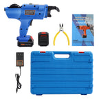 8-34mm Rebar Tying Machine Automatic Handheld Rebar Tying Tool Reinforcing Steel Tying Machine Orange/Blue